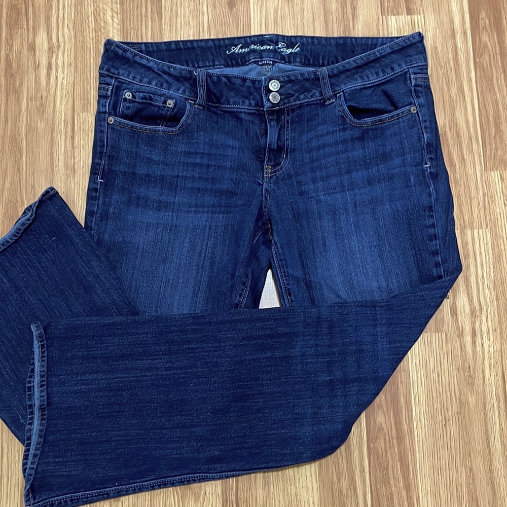 American Eagle Artist boot cut jean sz 14s trendy chic